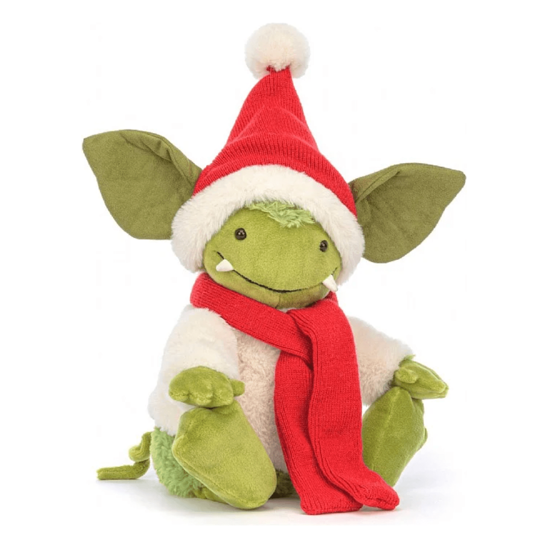 Jellycat Christmas Grizzo Gremlin Mythical Jellycat   