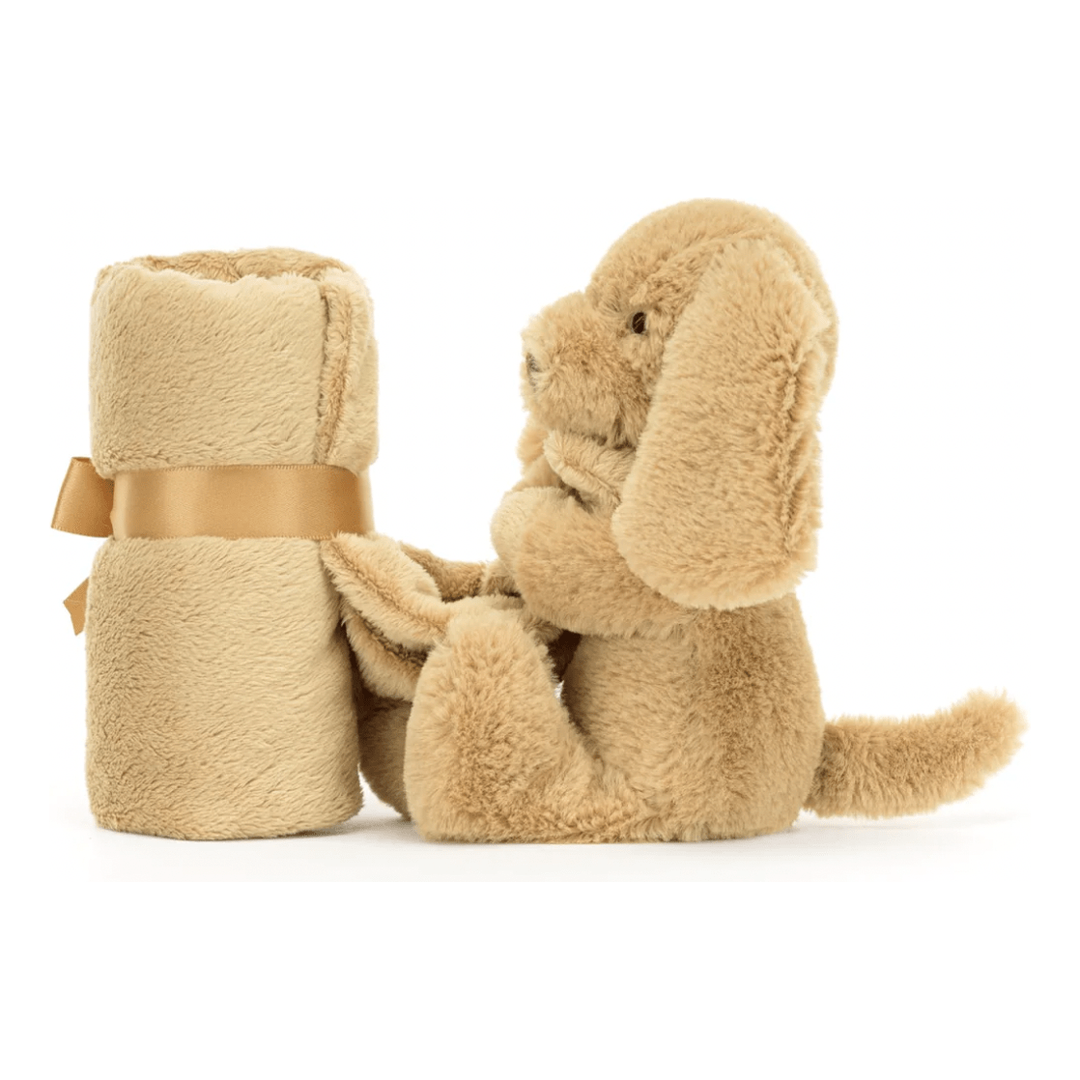Jellycat Bashful Toffee Puppy Soother Soother Jellycat   