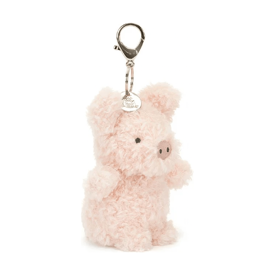 Jellycat Little Pig Bag Charm key chain Jellycat   