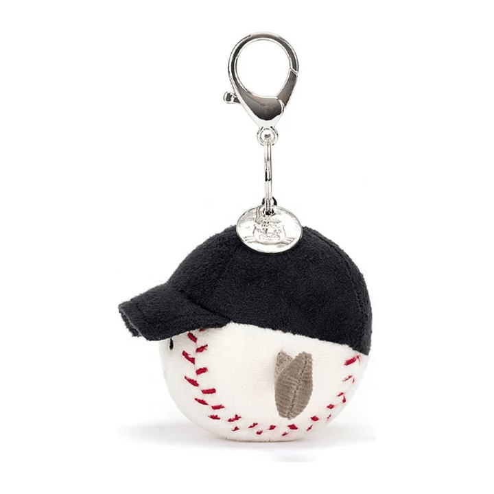Jellycat Amuseable Sports Baseball Bag Charm key chain Jellycat   