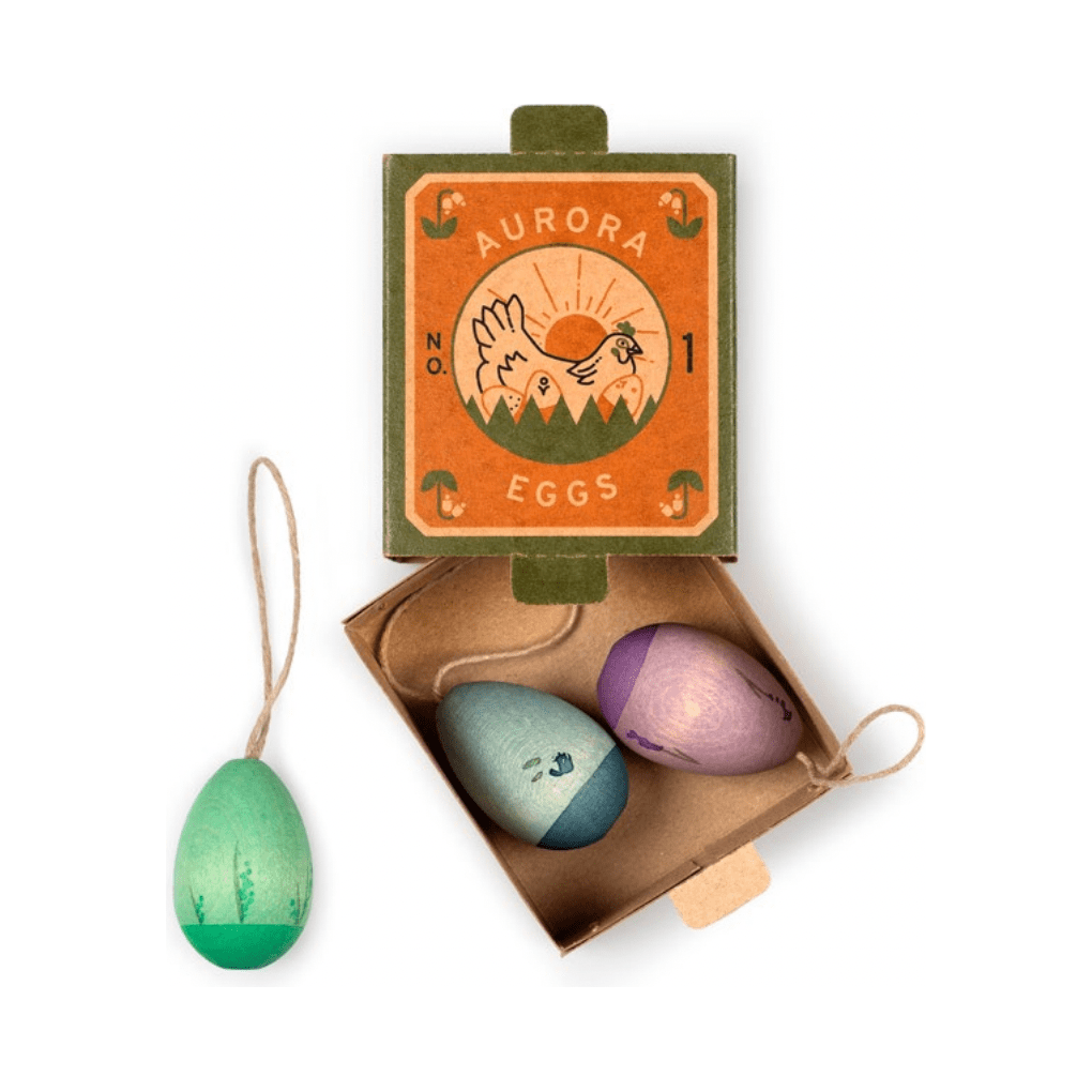 Grapat Aurora Hanging Eggs Wooden Toys Grapat