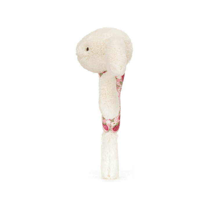 Jellycat Bashful Cream Bunny "Berry" Ring Rattle Baby Jellycat Jellycat