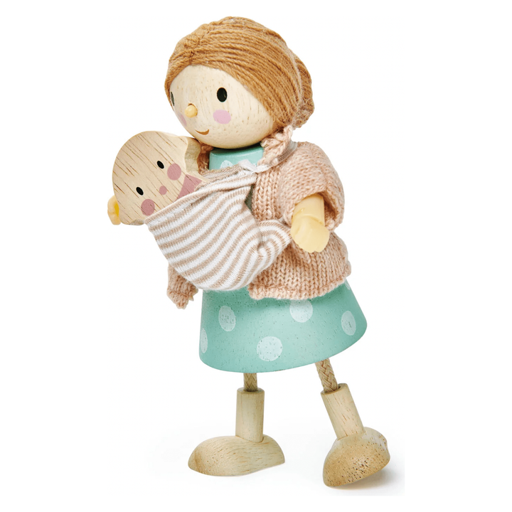 Tender Leaf Mrs. Goodwood and Baby Dollhouses and Access. Tender Leaf Toys