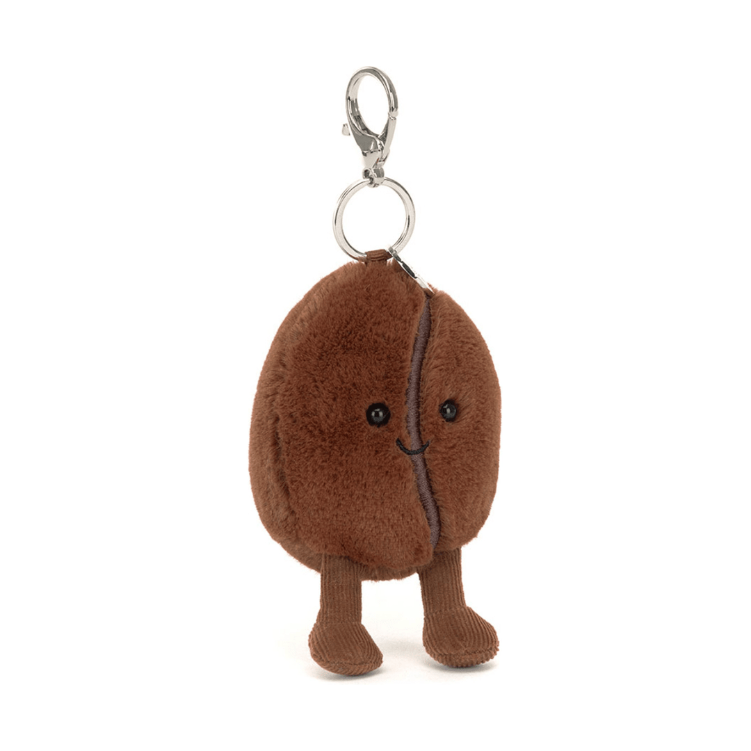 Jellycat Coffee Bean Bag Charm Amuseable Jellycat