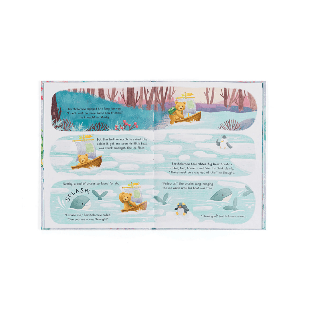 Jellycat Bartholomew Bear and the Snow Giants Book Jellycat Books Jellycat