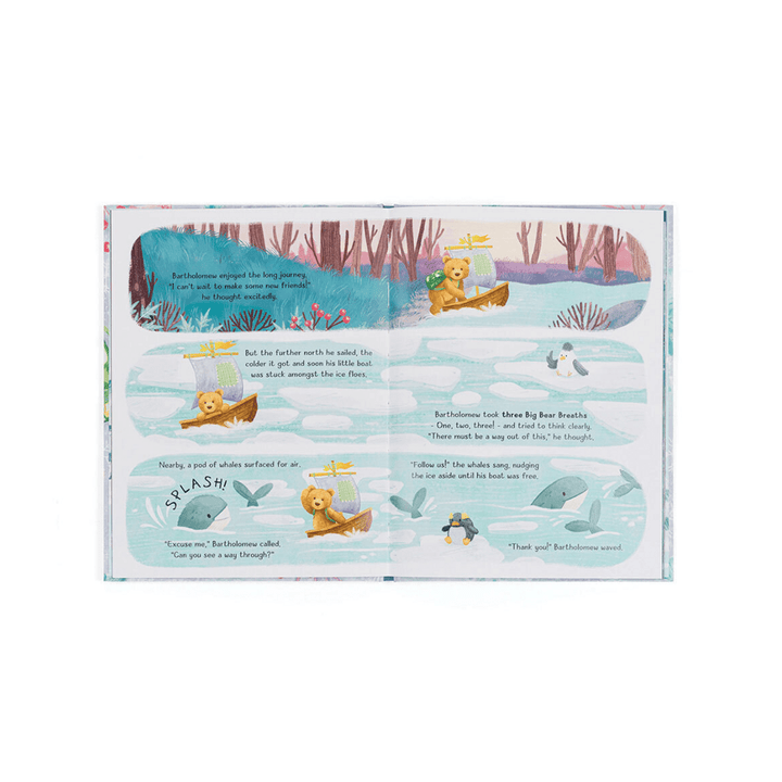 Jellycat Bartholomew Bear and the Snow Giants Book Jellycat Books Jellycat