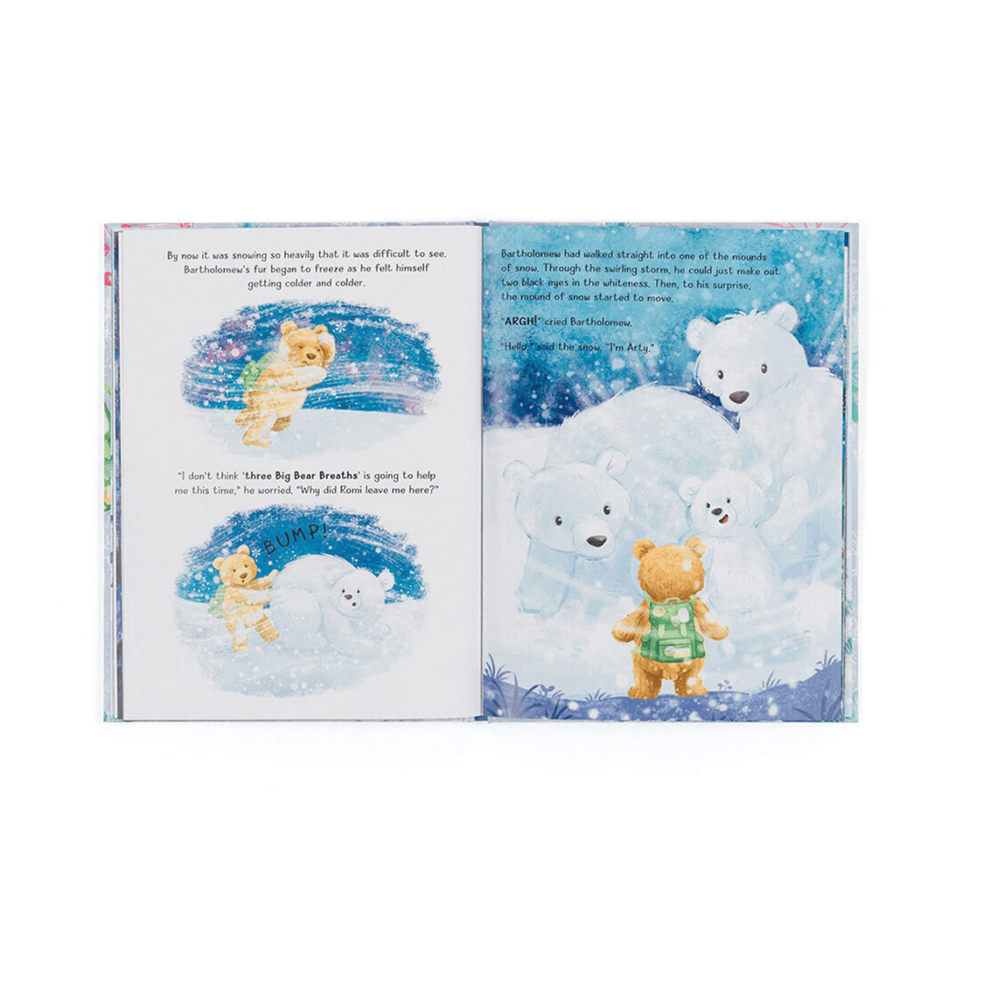 Jellycat Bartholomew Bear and the Snow Giants Book Jellycat Books Jellycat