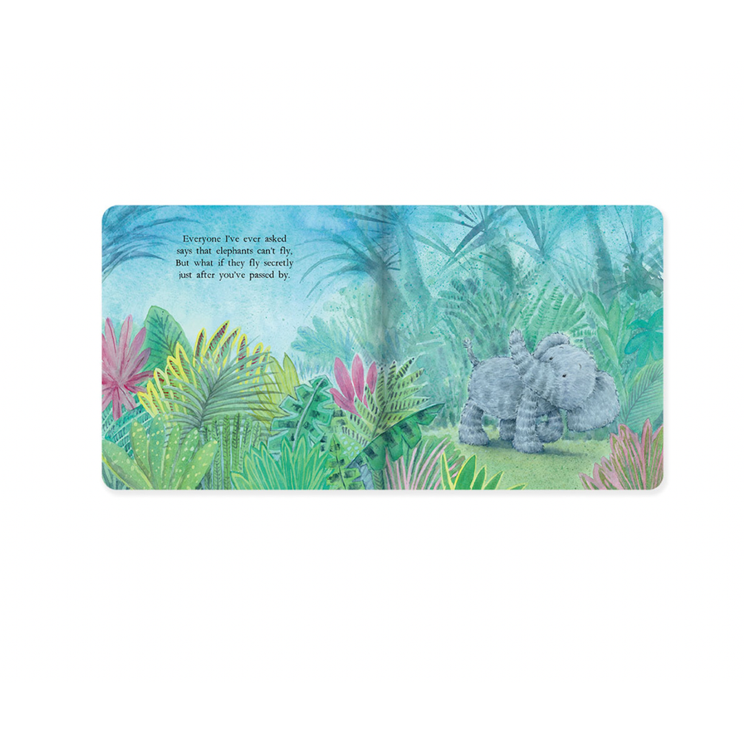 Jellycat Elephants Can't Fly Book