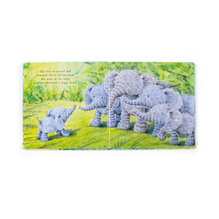 Jellycat Elephants Can't Fly Book