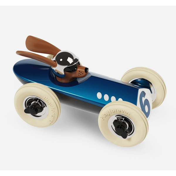 Playforever Rufus Blue Toy Car - The Natural Baby Co