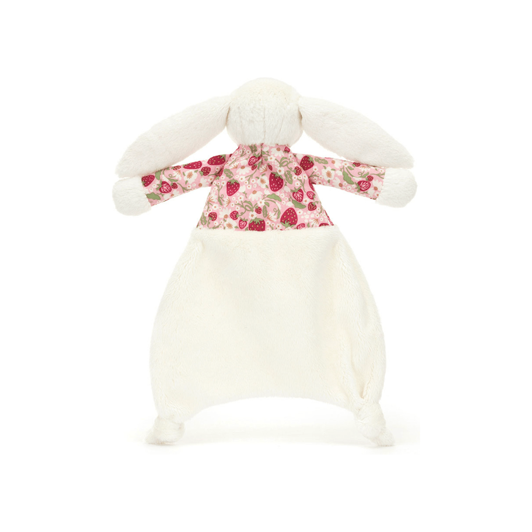 Jellycat Blossom Cream Bunny 'Berry' Comforter Baby Jellycat Jellycat