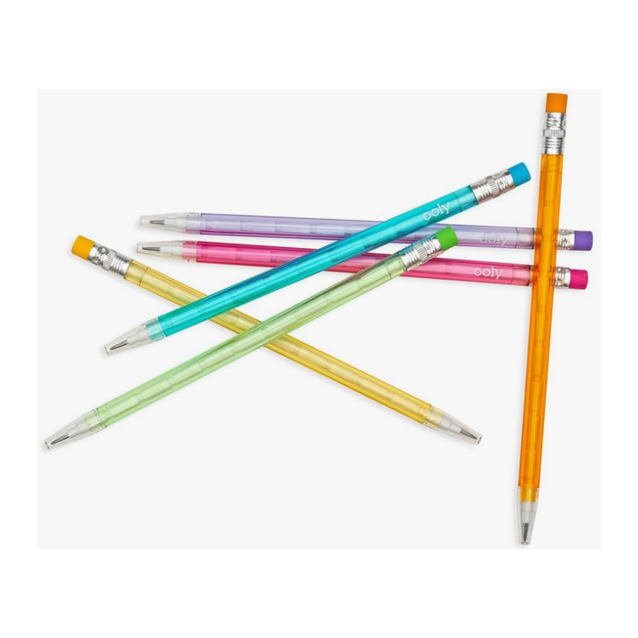 Ooly Stay Sharp Pencils- Rainbow Pencils Ooly   
