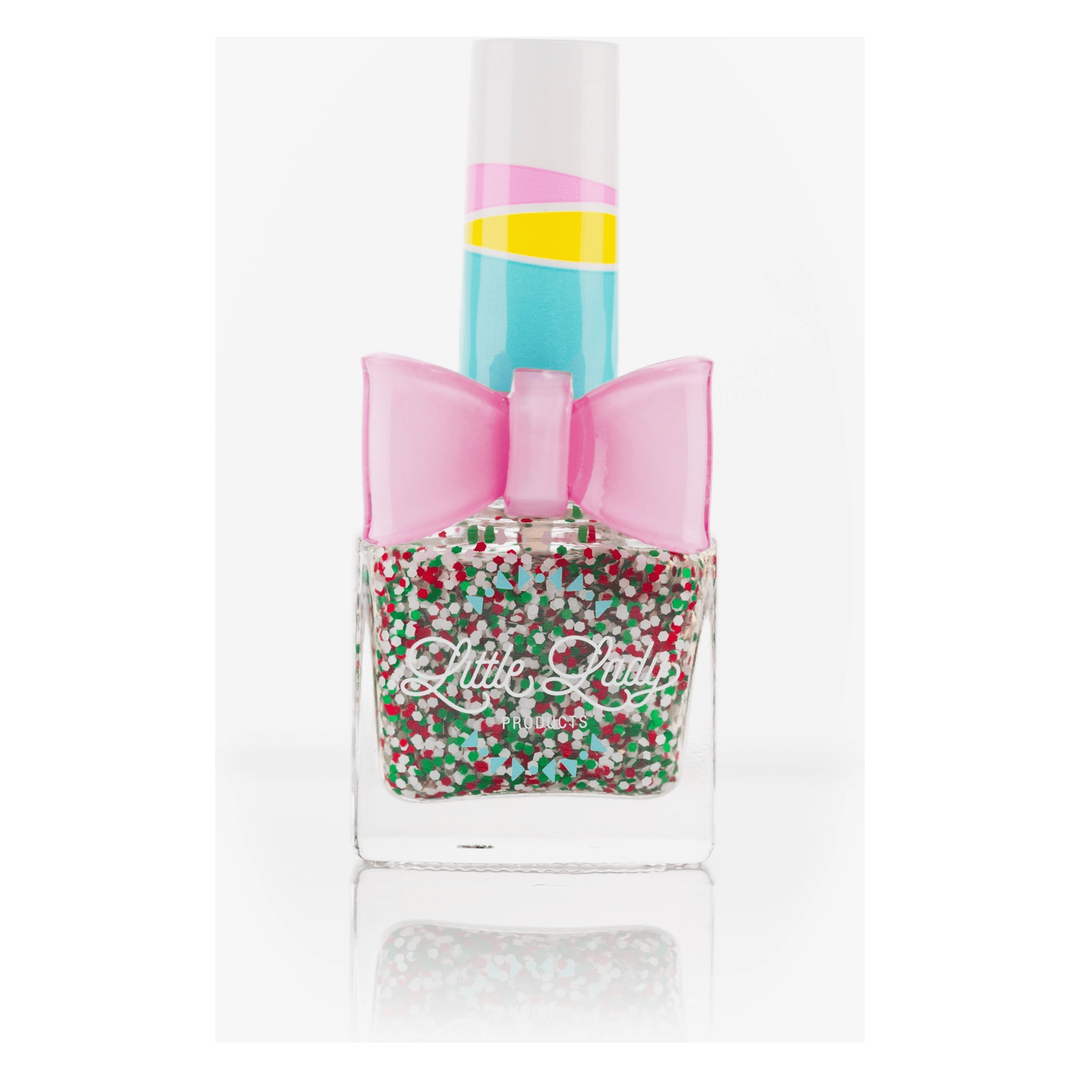 Little Lady Products- Peppermint Sprinkles Nail Polish Natural Toiletries Little Lady Products   