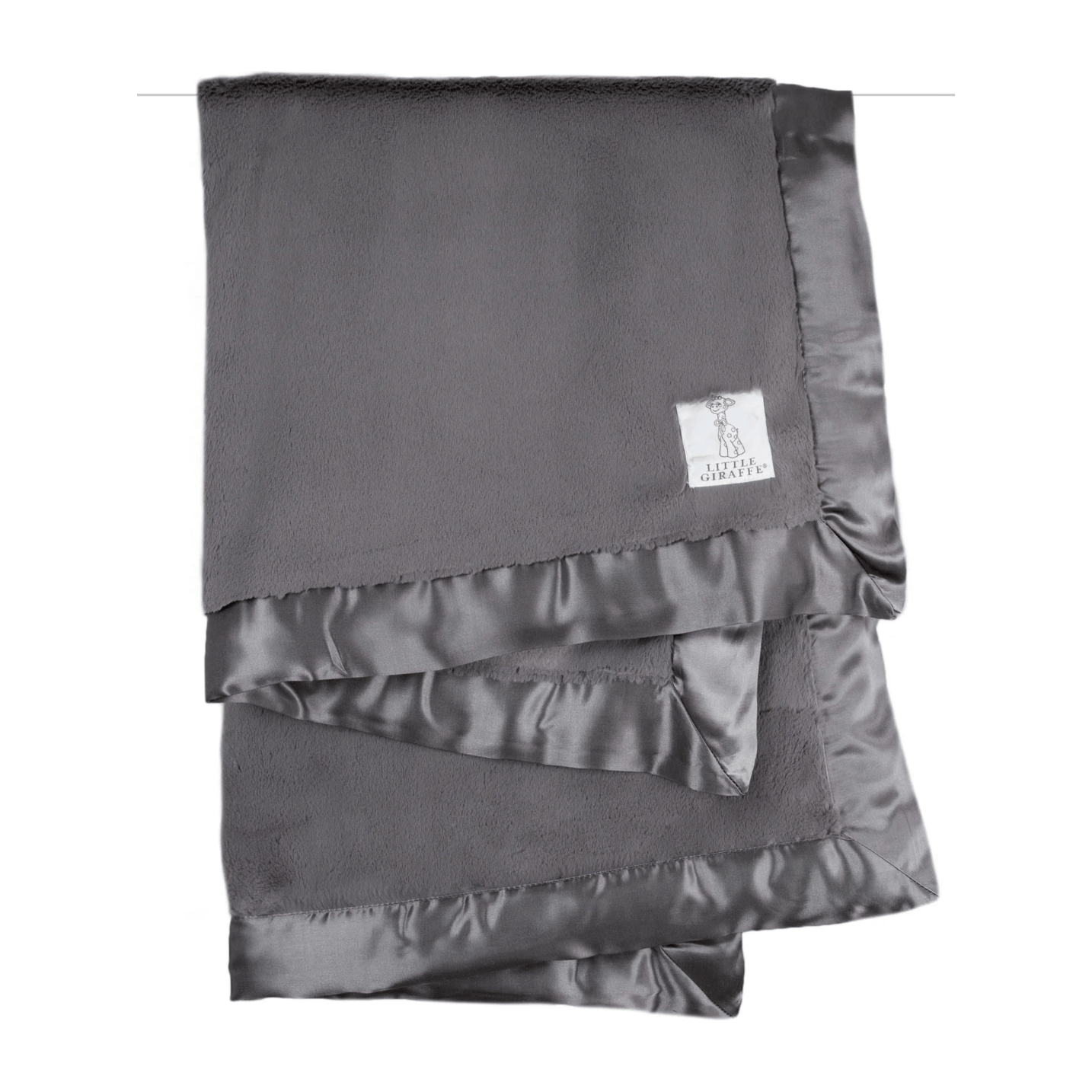 Little Giraffe Luxus Baby-Decke – Kunstfell, 73,7 X 88,9 Cm, Mit Satin-Einfassung