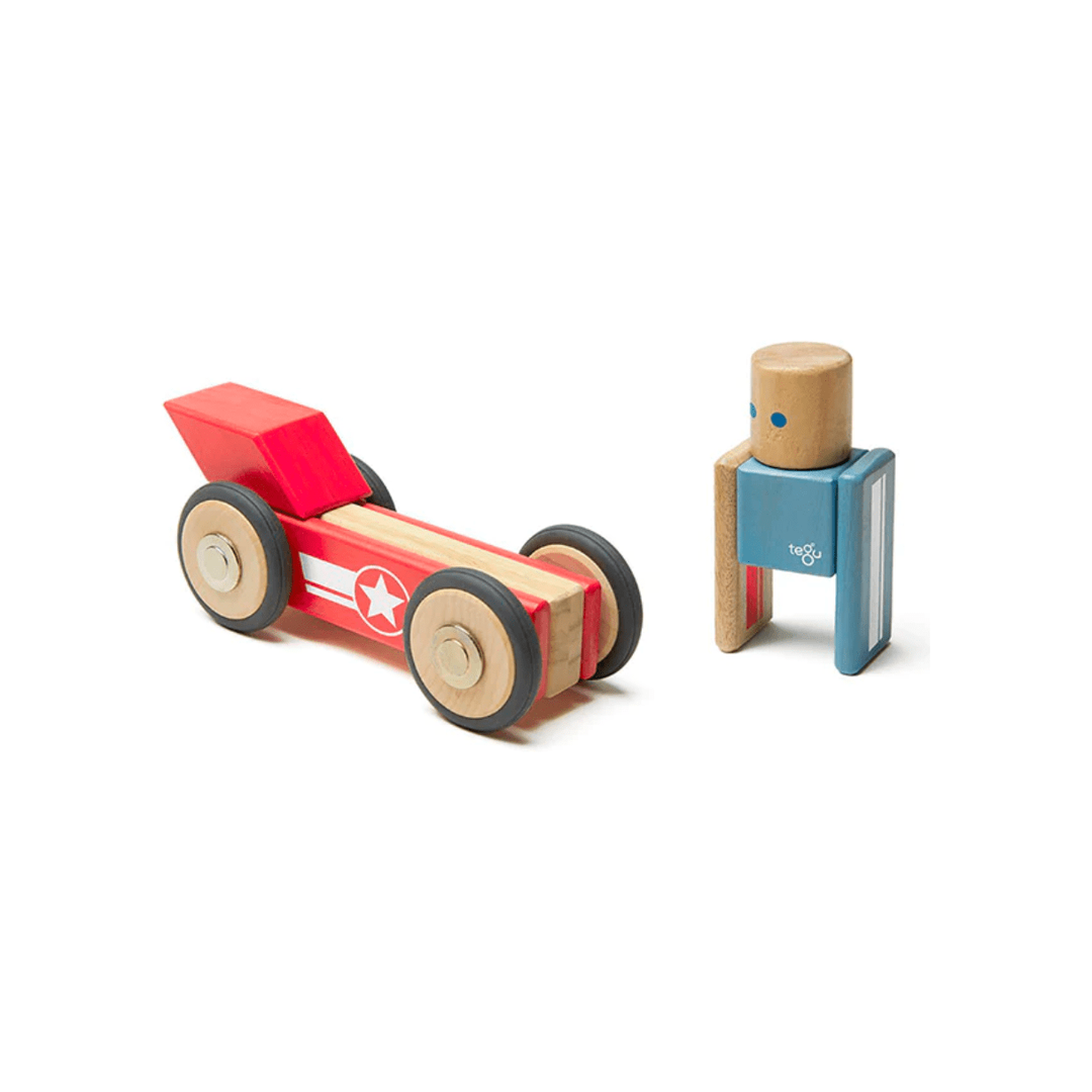 Blossom Magnetic Wooden Blocks The Natural Baby Company