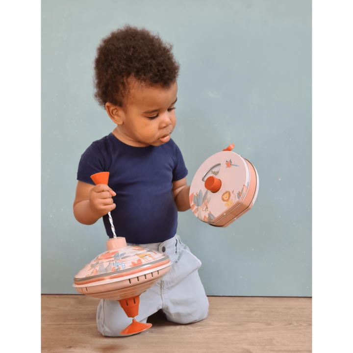 Egmont Large Spinning Top Jungle Baby Toys Egmont Toys   