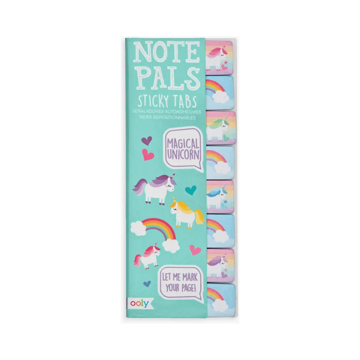 Ooly Note Pads Sticky Tabs- Magical Unicorn Stickers Ooly   