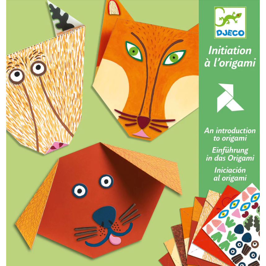 Djeco Animal Origami Paper Craft Kit Puzzles & Mazes Djeco   