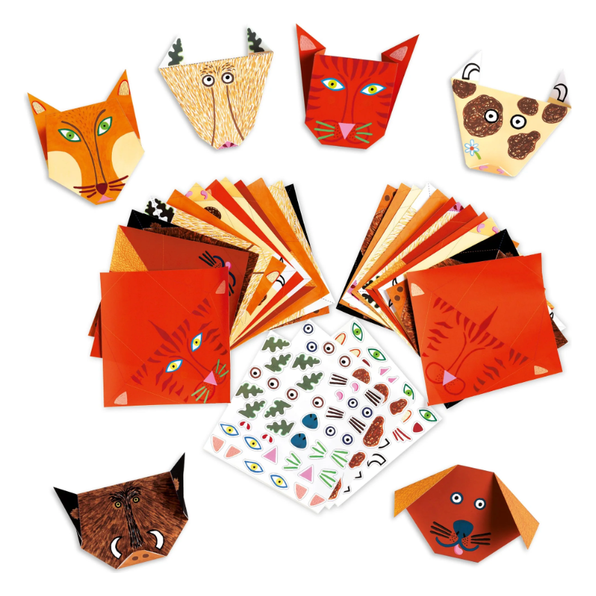 Djeco Animal Origami Paper Craft Kit Puzzles & Mazes Djeco   