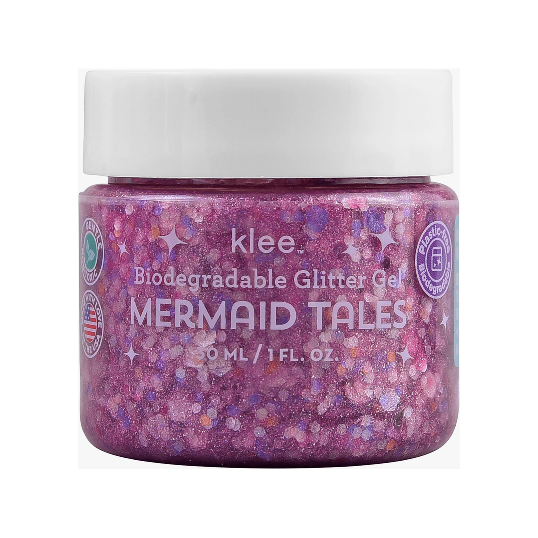 Klee Naturals Biodegradable Glitter Gel- Mermaid Tales Natural Toiletries Klee Naturals   