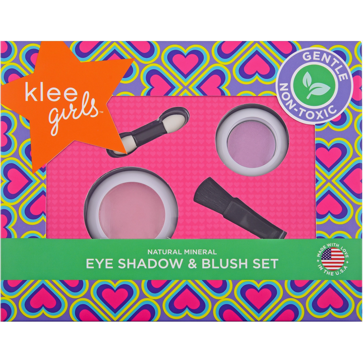 Klee Naturals Mineral 2 Piece Makeup Kit- Whisper And Dream Natural Toiletries Klee Naturals   
