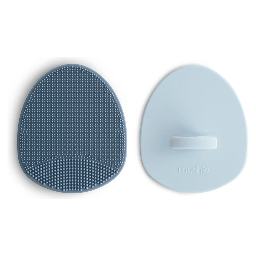 Mushie Cradle Cap Brush 2 Pack The Natural Baby Company