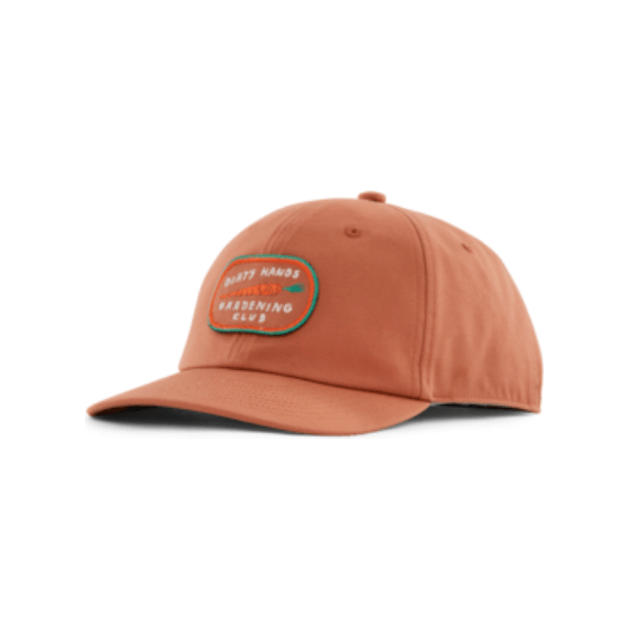Patagonia Spring 2024- K's Funhoggers Hat Baby & Toddler Hats Patagonia Garden Club: Sienna Clay  