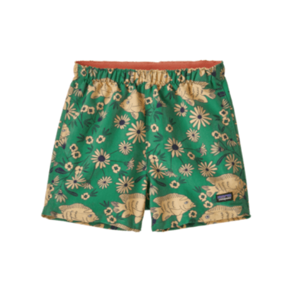 Patagonia Spring 2024- Baby Baggies Shorts Shorts Patagonia Los Garibaldi: Gather Green 0-6M 