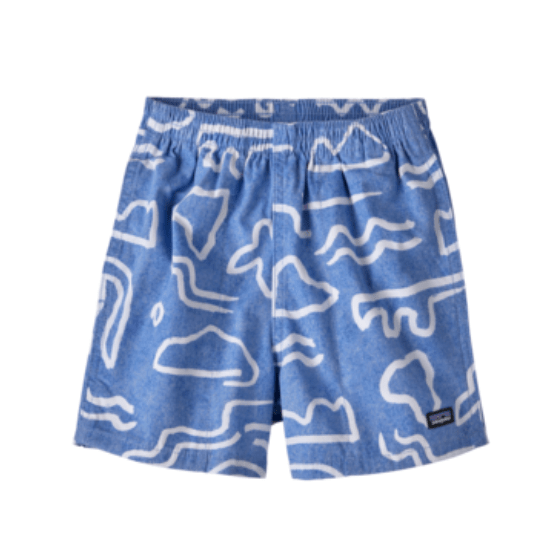 Patagonia Baby Funhoggers Short 2024 Shorts Patagonia Channel Islands: Vessel Blue 0-6M 