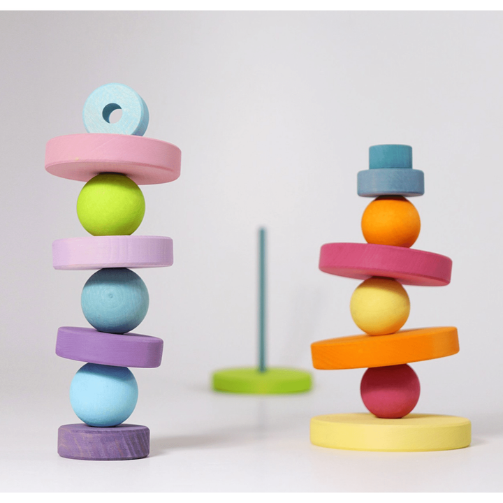Grimm's Small Pastel Balls Wooden Toys Grimm's   