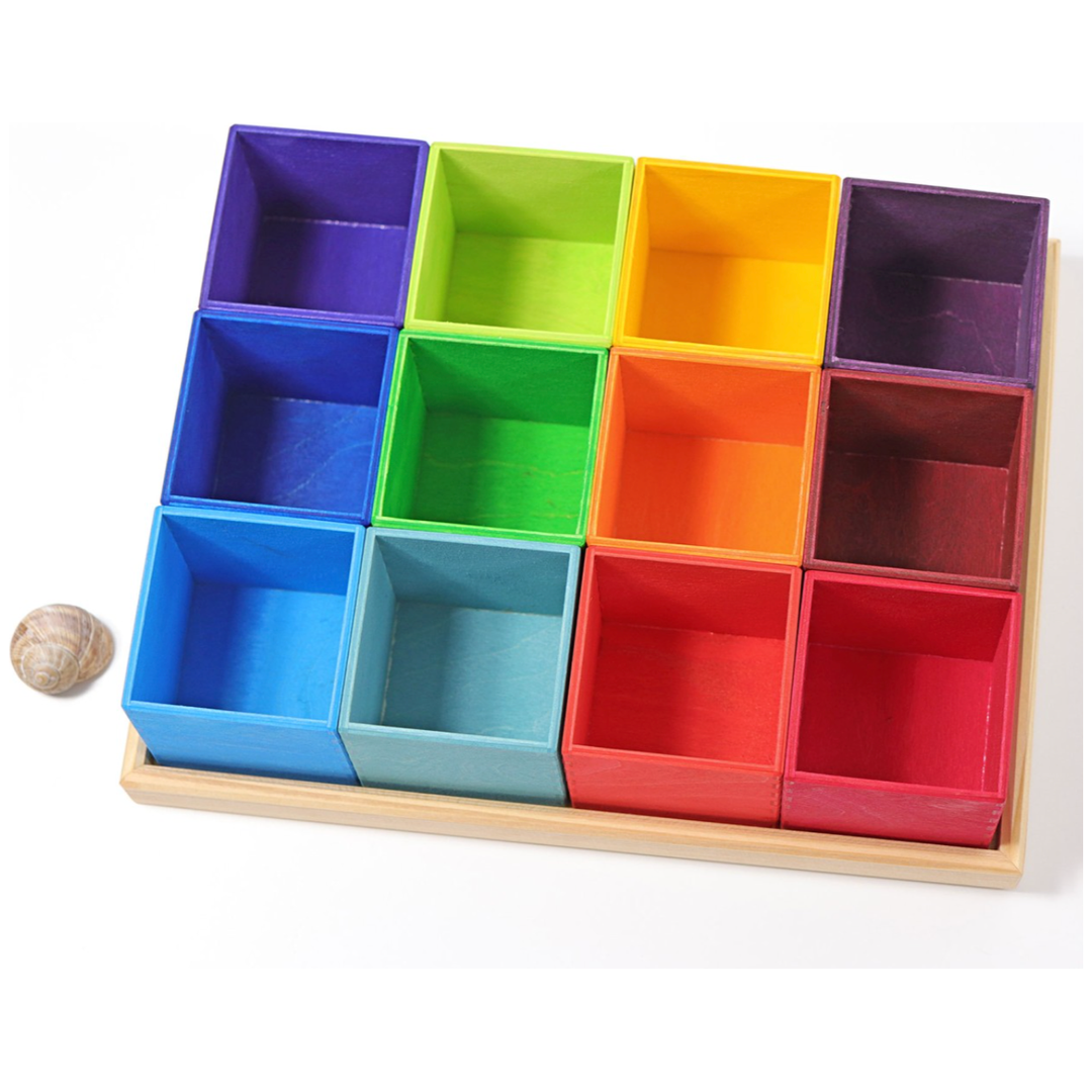 Grimm's 12-Piece Sorting Helper Wooden Toys Grimm's   