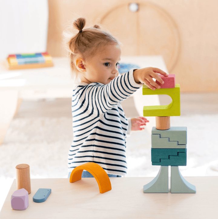 Grimm's Building World Cloud Play Wooden Toys Grimm's   
