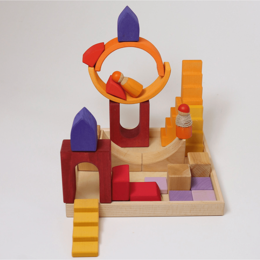 Grimm's Building World Desert Sand Wooden Toys Grimm's   