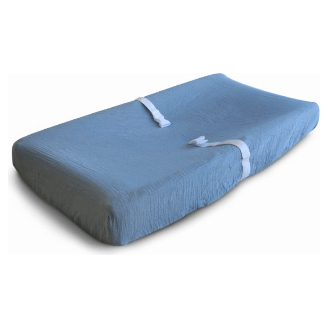 Mushie Extra Soft Muslin Changing Pad Cover The Natural Baby Company