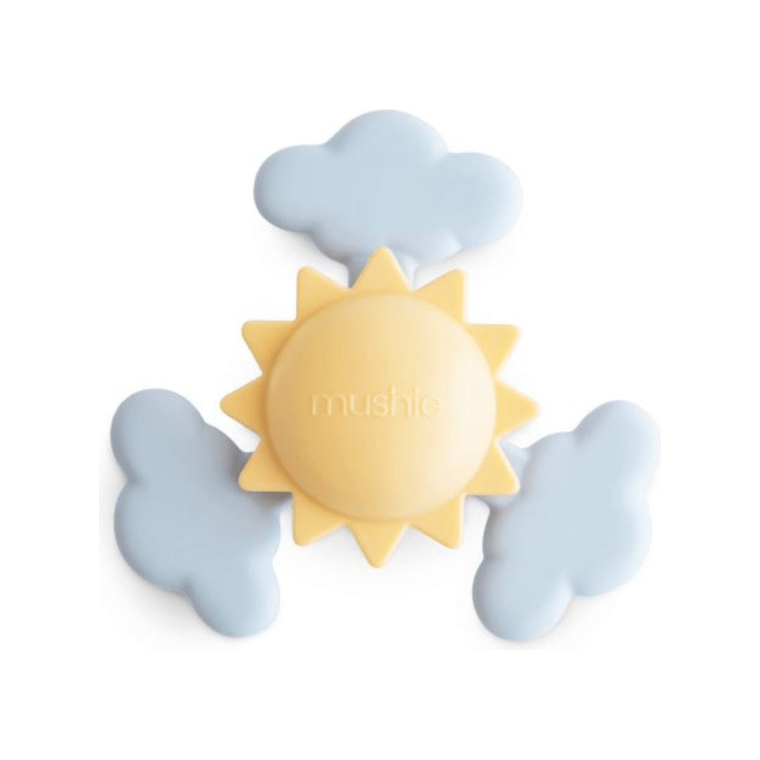 Mushie Sunshine Suction Spinner Toy Pacifiers and Teething Mushie   
