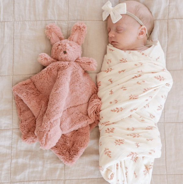 Saranoni Stuffed Animal Lovey- Bunny baby lovey Saranoni   