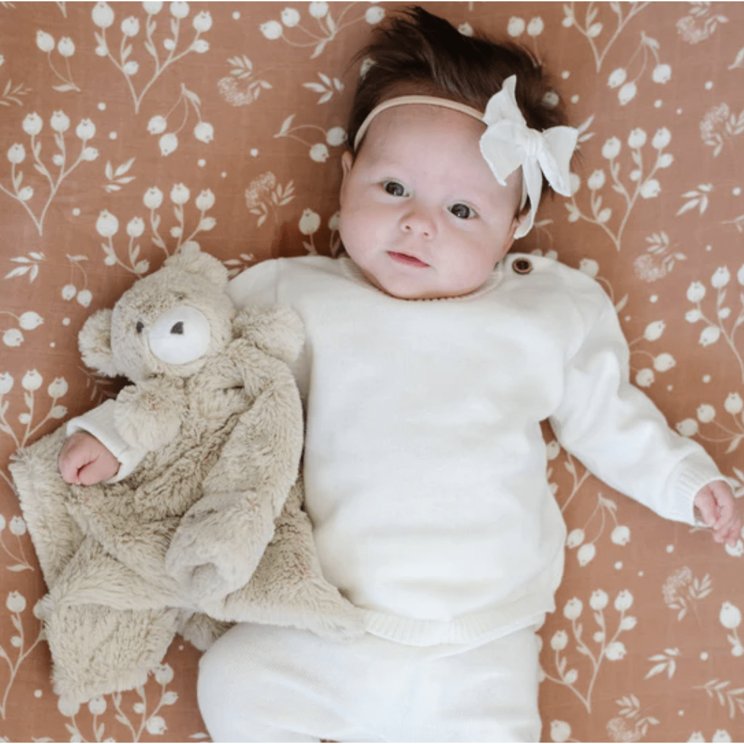 Saranoni Stuffed Animal Lovey Bear The Natural Baby Company