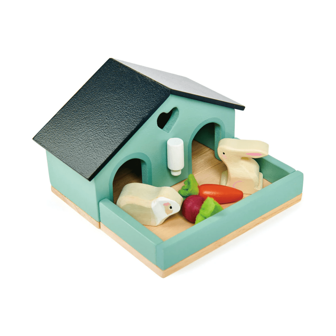 Tender Leaf Pet Rabbit Set Dollhouses and Access. Tender Leaf Toys   