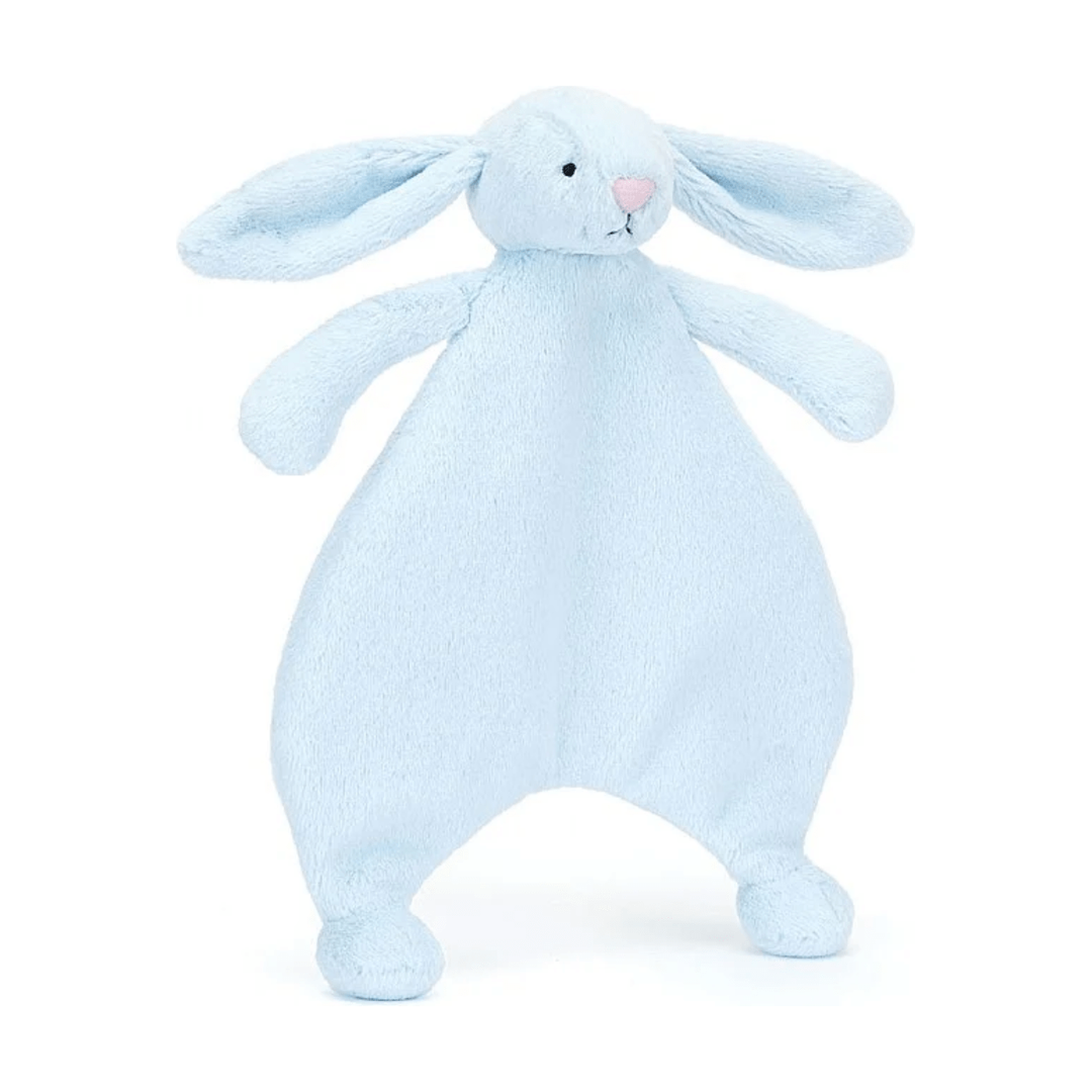 Jellycat Bashful Blue Bunny Comforter Baby Jellycat Jellycat   