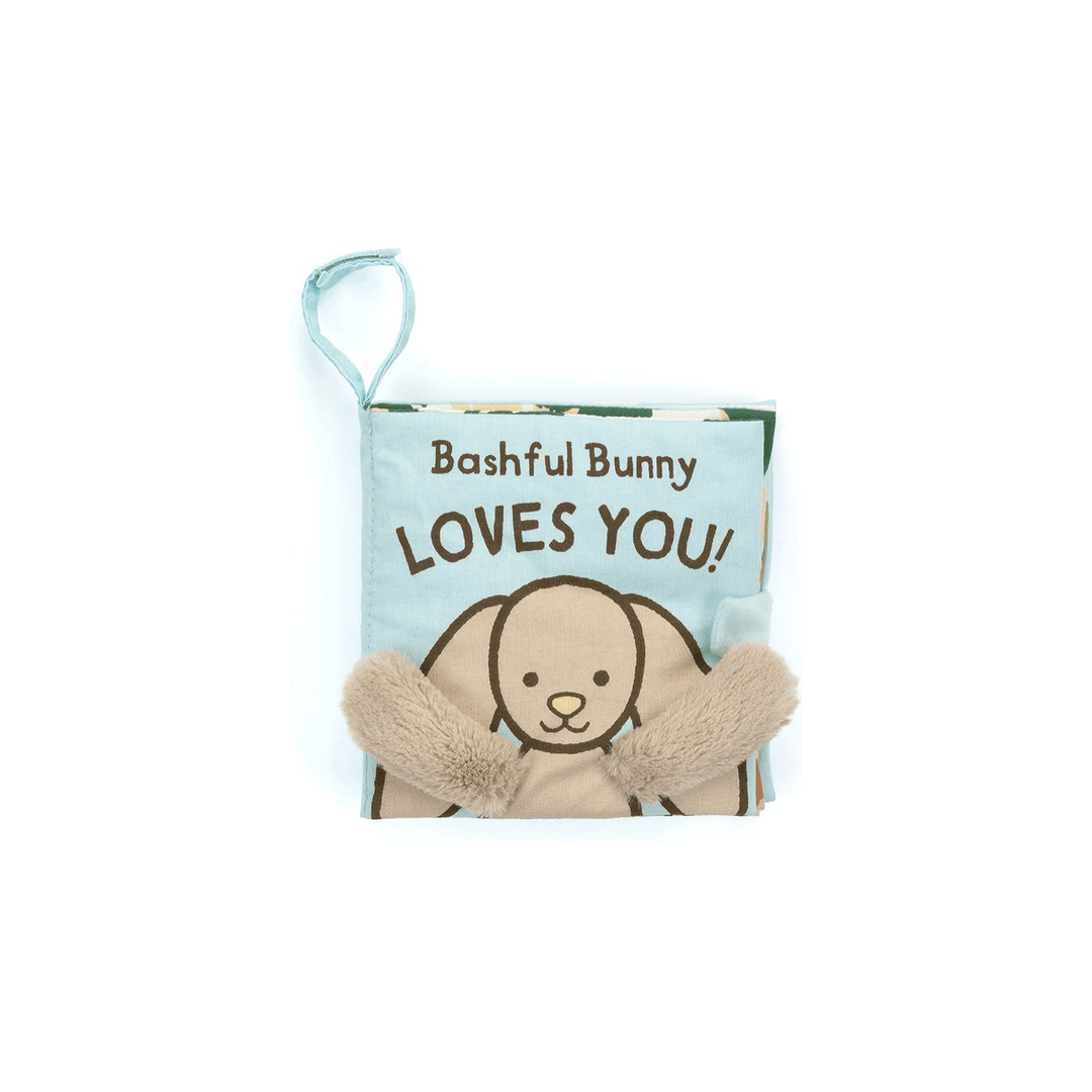 Jellycat Bashful Bunny Loves You Book Baby Jellycat Jellycat   