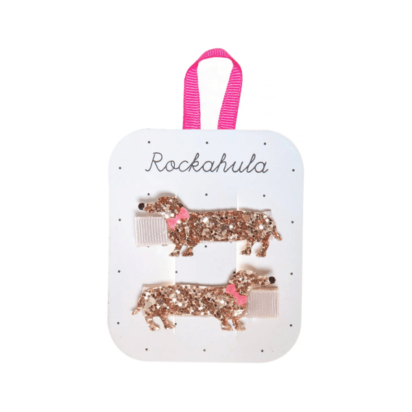 Rockahula Morris Sausage Dog Hair Clips Children's Accessories Rockahula