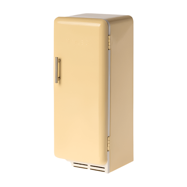 Maileg Miniature Fridge Yellow Miniature Dollhouse Furniture Maileg