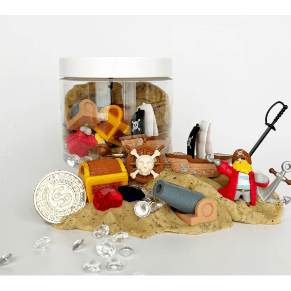 Earth Grown KidDough Dough-To-Go- Pirate Treasure Clay/Dough EGKD   