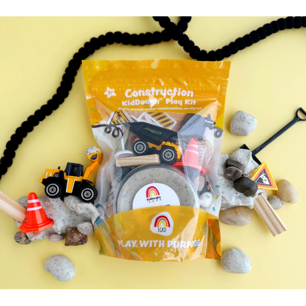 Earth Grown KidDough Play Kit- Construction Clay/Dough EGKD   
