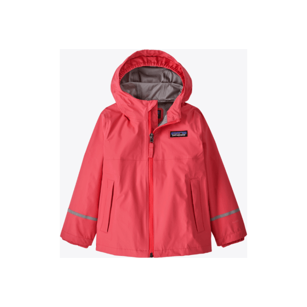 Spring 2025 Patagonia Baby Torrentshell 3L Rain Jacket Baby Jacket Patagonia Sierra Pink 2T