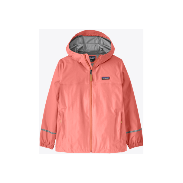 Spring 2025 Patagonia Kid's Torrentshell 3L Rain Jacket Kids Jacket Patagonia Peak Pink X Small