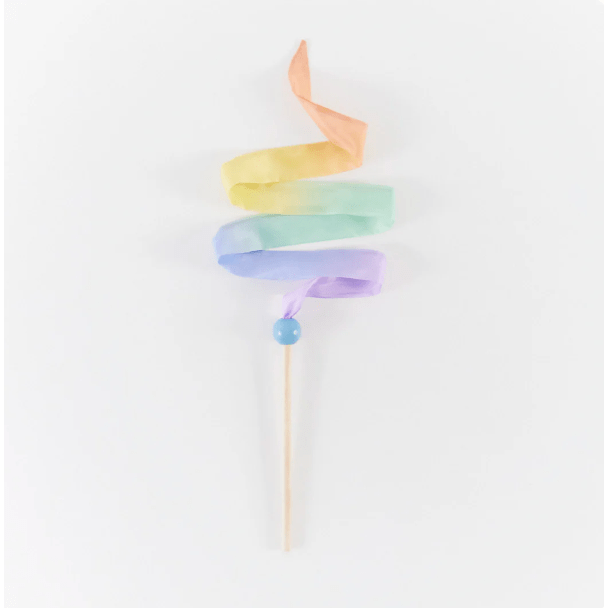 Sarah's Silks Mini Soft Rainbow Streamer Wand Sarah's Silks