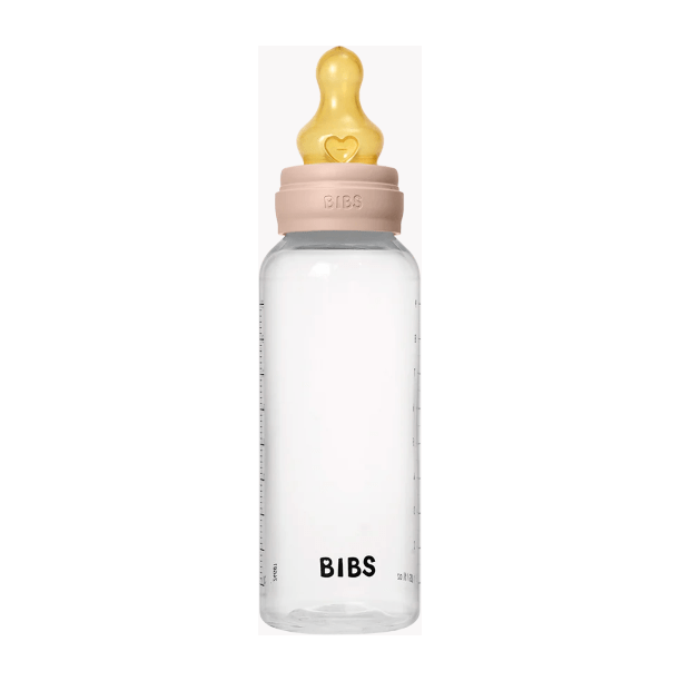 BIBS 9oz Baby Bottle Bottles & Sippies BIBS USA Blush