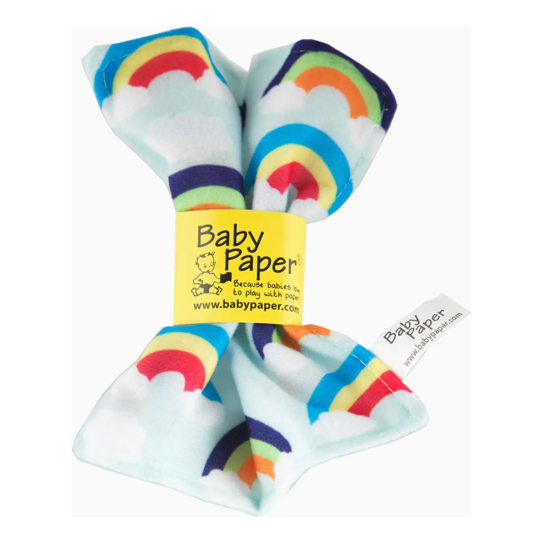 Baby Paper Crinkle Paper- Rainbows Crinkle Paper Baby Paper