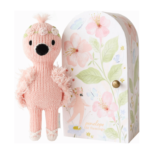 Cuddle + Kind Tiny Penelope the Flamingo Dolls Cuddle + Kind